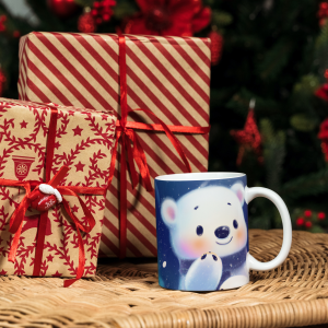 Polar Bear Christmas Mug